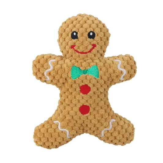 Christmas Plush Squeaky Dog Toy