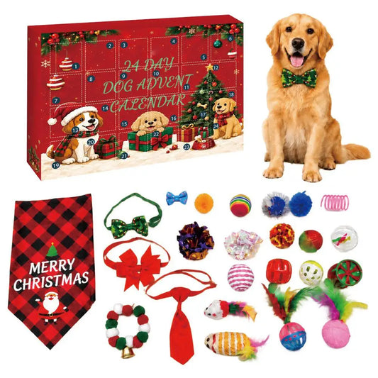 Dog Christmas Advent Calendar 2026 — 24-Day Toy Countdown