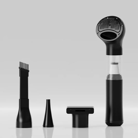 Wireless Pet Hair Vacuum Grooming Brush with LCD Display