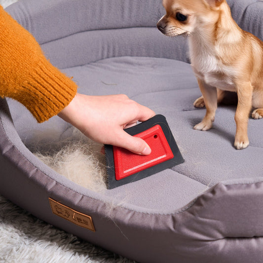 Happy Tails Mini Pet Hair Remover — Reusable for Couch & Rugs