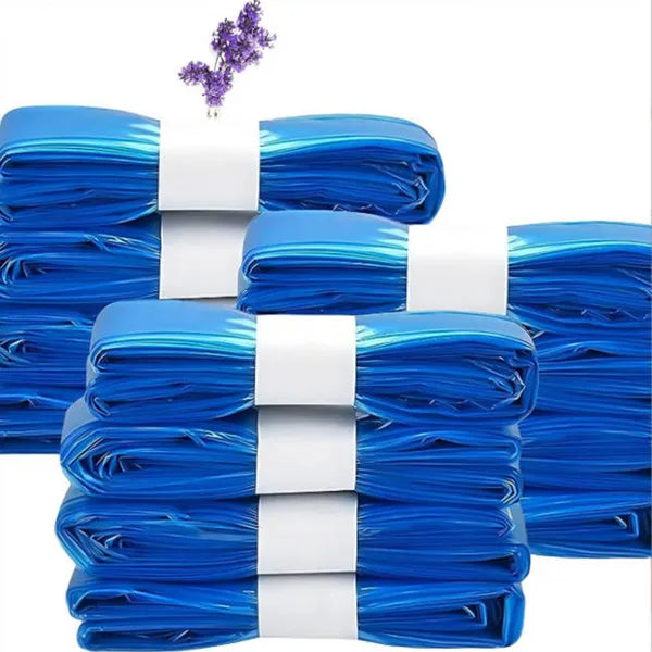 12PCS Blue Vacuum Compression Bag Set with Manual Pump
